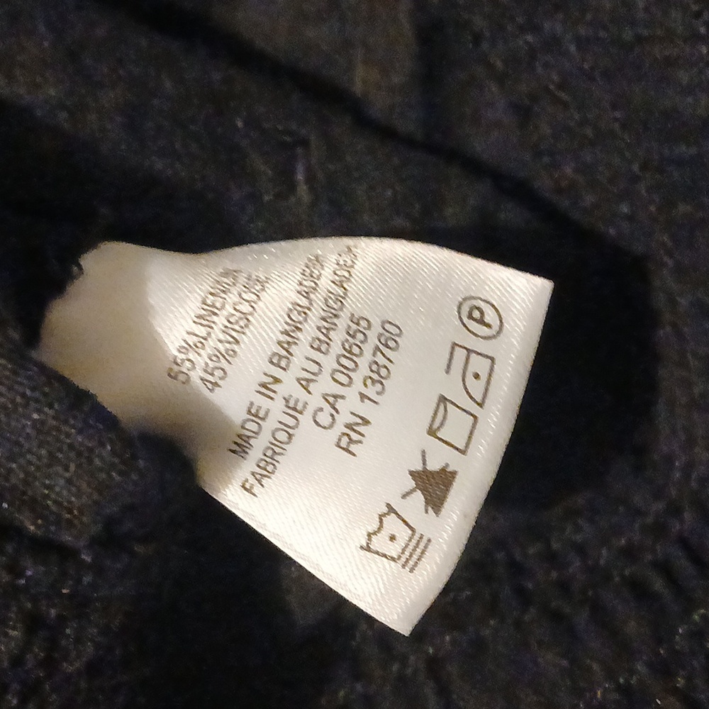 Linen blend shorts - Picture 5 of 5